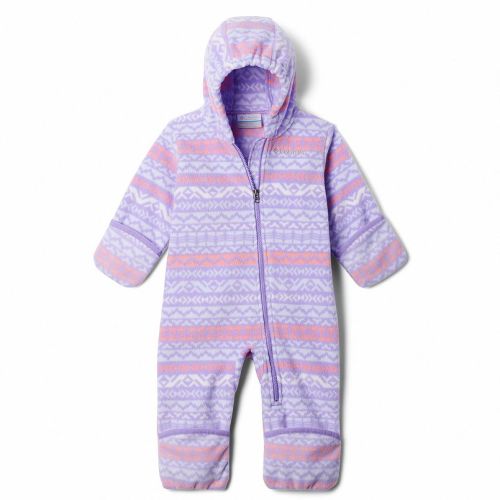 Baby Girl Columbia Snowtop II Fleece Lightweight Bunting