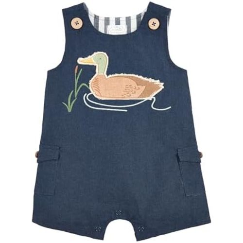 Mud Pie Unisex Baby Baby Boy Navy Duck Jonjon;