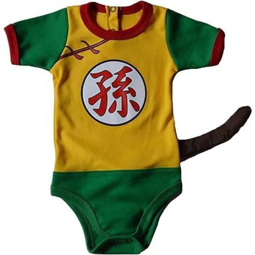 Anime Baby Clothes, Infant Romper Cosplay Cartoon Outfit, 6 months