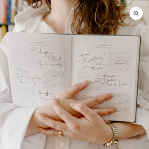 Baby Memory Book, Rose