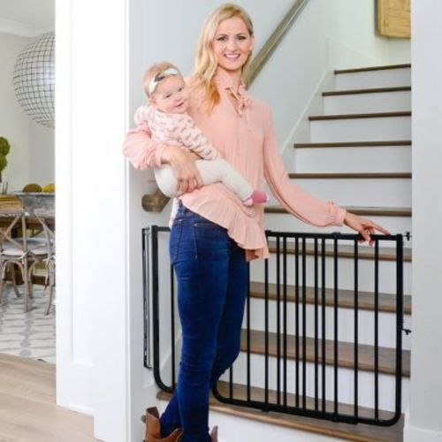 Cardinal Gates Ss-30 Stairway Specal Baby & Pet Safety Gate - Black