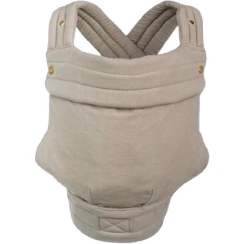 Mabē Monarch Ergonomic Baby Carrier - Premium Cotton Soft Structured Infant Carrier with Hip Healthy Design, 3 Carry Positions for Newborn to Toddler (7-35lbs) (Stone Sage)
