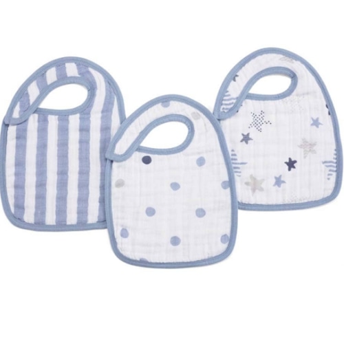 Rock Star Classic Snap Bib 3pk | aden + anais