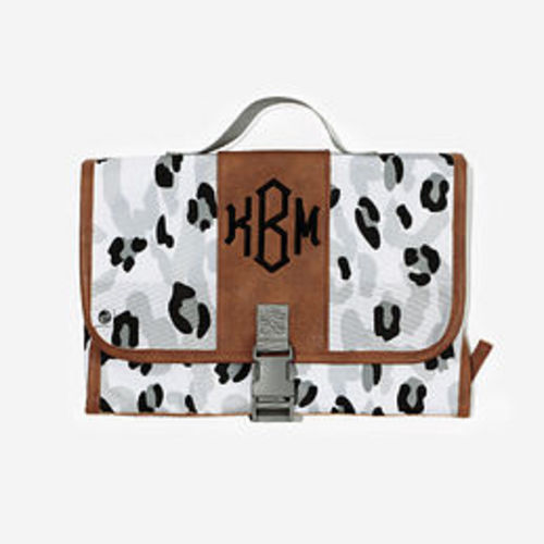 Monogrammed Portable Changing Pad