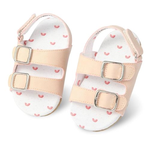 Baby Boys Girls Infant Summer Sandals Open-Toe Outdoor Anti-Slip Rubber Soft Sole Newborn Toddler First Walker Shoes