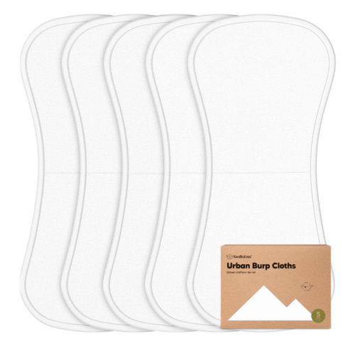 Urban Burp Cloths - Soft White / One Size