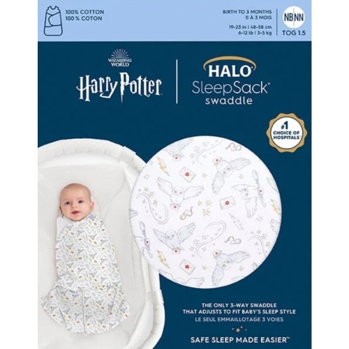 Harry Potter Messenger Cotton Swaddle - Newborn | HALO