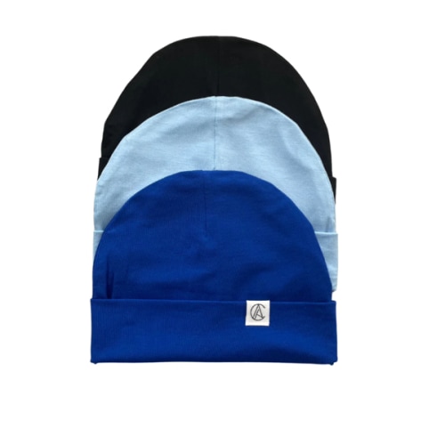Satin Lined Jersey Beanie Trio Bundle – Aarin & Co.
