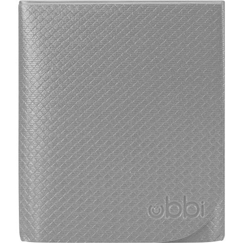 Ubbi On-the-Go Diaper Changing Baby Mat, Soft and Comfortable Diaper Bag Accessory Must Have for Newborns, Easy to Clean, Portable Folding Pad, Baby Traveling Accessories, Gray