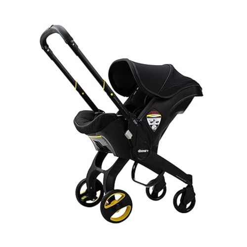Doona Car Seat & Stroller, Nitro Black - All-in-One Travel System