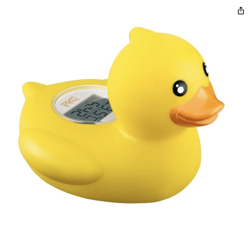 b&h Baby Thermometer, The Infant Baby Bath Floating Toy Safety Temperature Water Thermometer (Classic Duck)