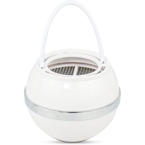 Crystal Quest White Bath Ball Water Filter – Reduces Contaminants for Softer, Smoother Skin - BPA Free