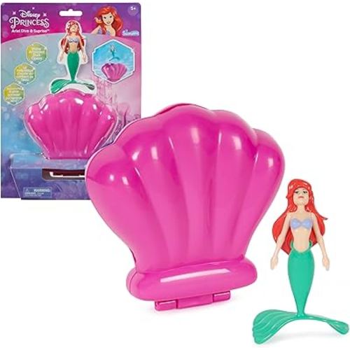 Swimways Disney Princess Ariel Inflatable Water Boat Vehicle for Kids Ages 3+