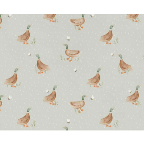 Lucky Ducky Crib Sheet