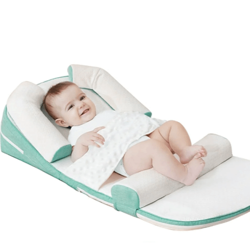 SleepWell™ Ultimate Comfort Anti-Reflux & Anti-Roll Baby Lounger Bed