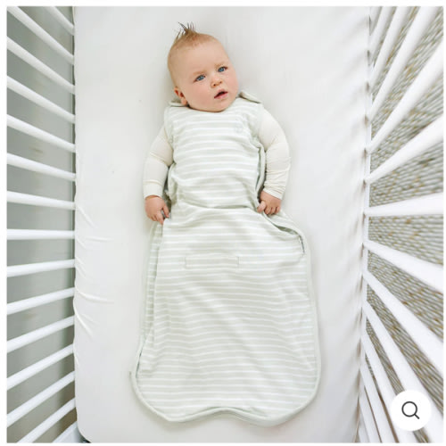 4 Season® Ultimate Baby Sleep Bag, Merino Wool & Organic Cotton, Birch Gray