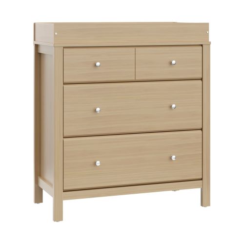 Storkcraft Horizon 3 Drawer Infant Changing Table Dresser, Driftwood