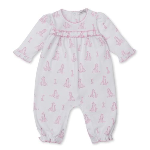 Giraffe Grace Pink Playsuit