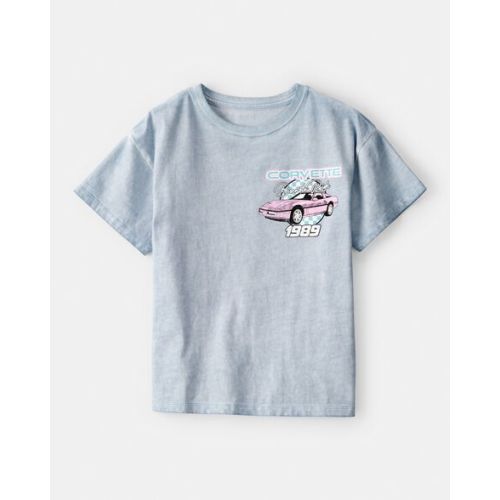 Kid Chevrolet™ Corvette™ Short-Sleeve Graphic Tee - Blue - OshKosh | Carter's