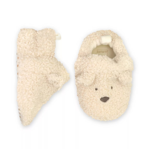 Carter's Baby Teddy Bear Faux Fur Slipper Socks