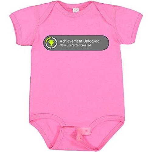 inktastic Achievement Unlocked: New Character Created Baby Bodysuit