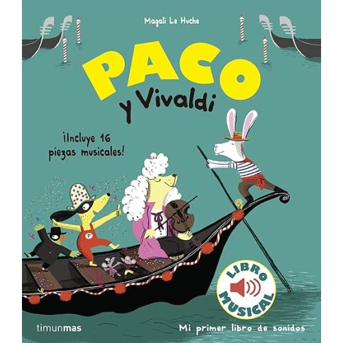 Paco y Vivaldi. Libro musical Hardcover – October 2, 2018