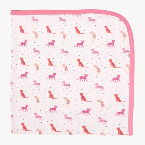 cheetah bonita organic cotton baby blanket – Magnetic Me
