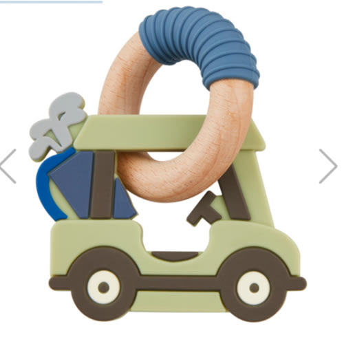 Golf Cart Silicone Teether | Mud Pie