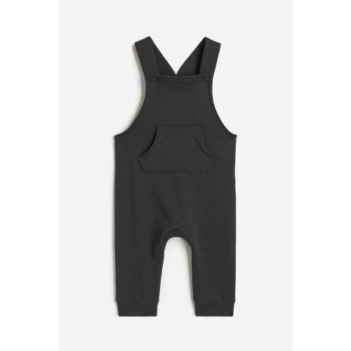 Sweatpant Overalls, Dark gray
