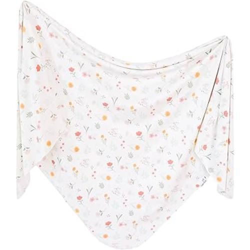 Copper Pearl Baby Swaddle Blanket - Premium Knit Baby Blanket, Large Soft Stretchy Receiving Blankets for Baby Boy and Girl, Swaddles for Newborn, Infant, and Toddler (Mabel)