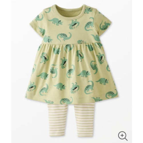 Baby Dress & Leggings Set