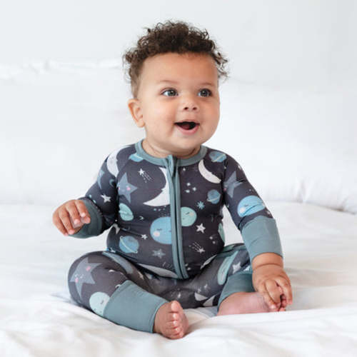 Blue To the Moon & Back Zippy