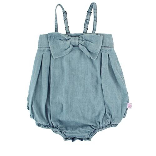 RuffleButts® Baby/Toddler Girls Sleeveless Tank Bubble Romper