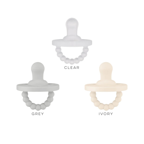 Cutie PAT Flat (0m+) Pacifier + Teether