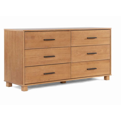 Loft 6-Drawer Dresser – Grain Wood Furniture