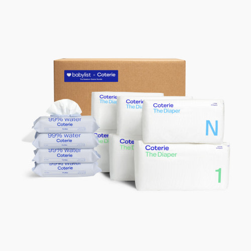 Coterie Newborn Diaper & Wipes Starter Bundle