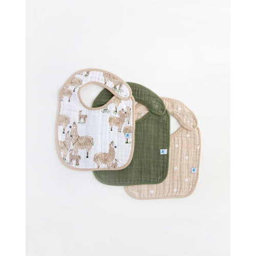 Cotton Muslin Classic Bib 3 Pack - Llama Llama
– Little Unicorn USA