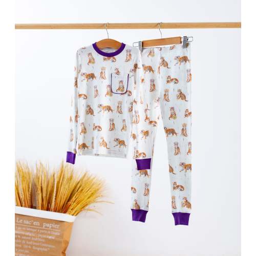 MVC: Louisiana Tigers Organic Cotton Pajama Set