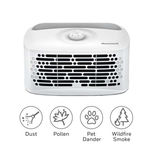 Honeywell Home Air Purifier System, HHT270, 100 sq ft Room Filtration, U Carbon Filter, Allergen Reducer