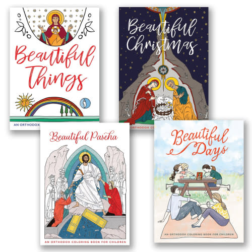 Coloring Book Bundle (Beautiful Things, Christmas, Pascha, and Days)