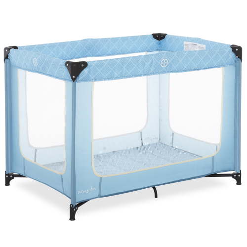 Dream On Me Zoom Portable Playard, Blue
