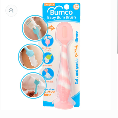 Bumco Original Baby Bum Brush (Pink Swirl)