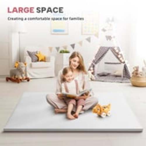 Padded Leather Baby Play Mat Anti-slip Waterproof Non-toxic Crawling Mat