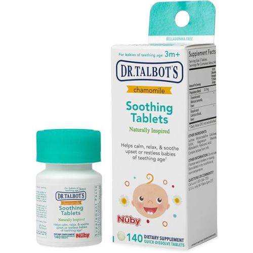Dr. Talbot's Chamomile Soothing Tablets, Quick Dissolve, 140 Count