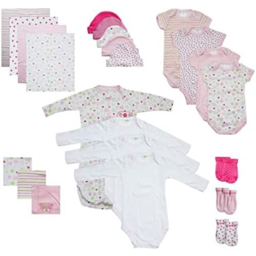 Spasilk Baby Essential 23 Piece Layette Set for Newborns and Infants, 0-6 Months