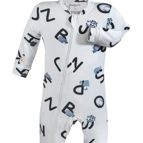 AlphaJamz - Blue - Bamboo - Footless