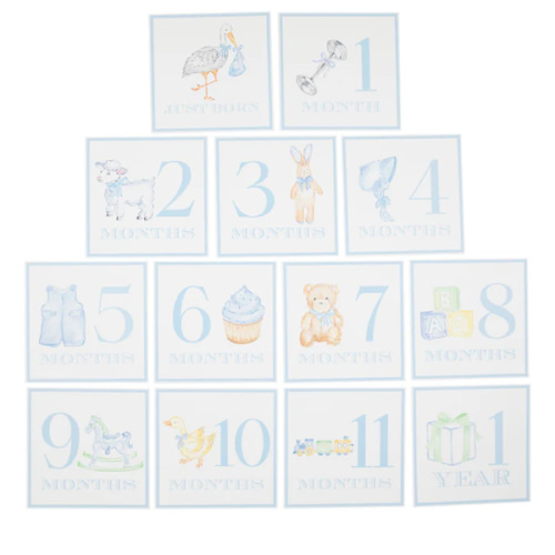 Sir Proper's Month Markers - Buckhead Blue