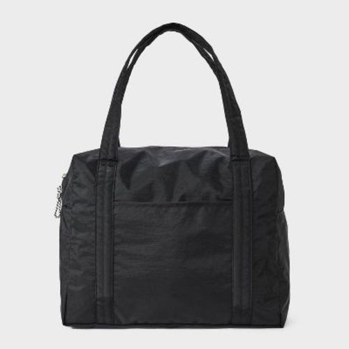 Essential Packable Weekender Duffel Bag - Universal Thread™ Taupe: Lightweight, 32L Capacity, Recycled Nylon
