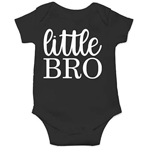 CBTwear Little Bro - Baby Clothes - Funny Newborn Bodysuit Outfits for Boys