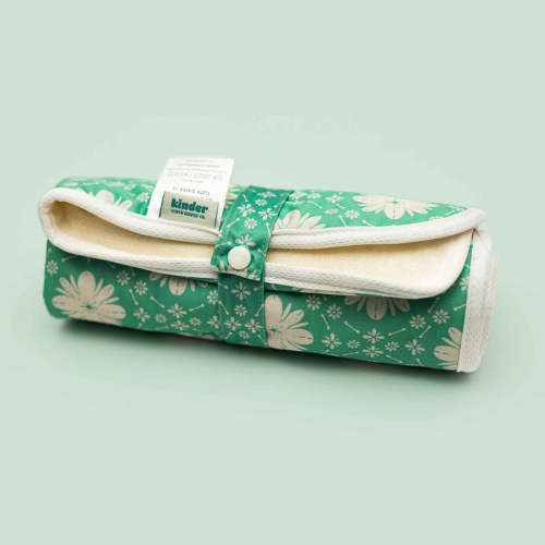 Patterned Ultra-Soft Bamboo Machine Washable Diaper Change Mat